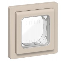 FLITE Рамка 1-местная IP55 Рпро-1-55-ФлЛ льняной  FI-M10-32-55-K88  IEK