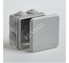 Коробка распределительная для о/п 70х70х40 7 вводов  67030  Рувинил