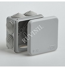 Коробка распределительная для о/п 70х70х40 7 вводов  67030  Рувинил