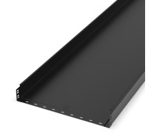 Лоток неперфорированный Стандарт 500х80х3000 (1,0 мм) RAL 9005 (6 м/уп)  PR16.9962  Промрукав