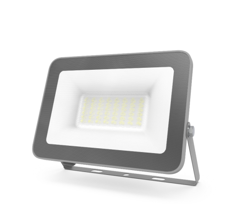 Прожектор светодиодный Qplus 30W 2550lm 6500K 200-240V IP65 графитовый LED 1/10  690511330  Gauss