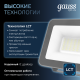 Прожектор светодиодный Qplus 30W 2550lm 6500K 200-240V IP65 графитовый LED 1/10  690511330  Gauss