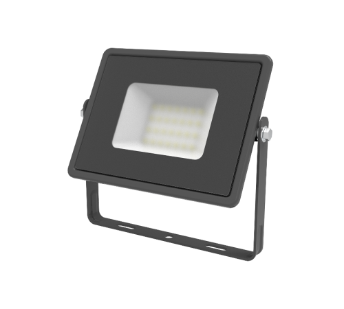 Прожектор светодиодный Qplus 30W 2550lm 6500K 200-240V IP65 графитовый LED 1/10  690511330  Gauss