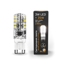 Лампа светодиодная LED 3Вт G9 AC150-265В 2700К  107709103  Gauss