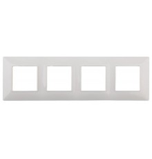 14-5004-01 Рамка на 4 поста, Эра Elegance, белый  Б0034399  ЭРА