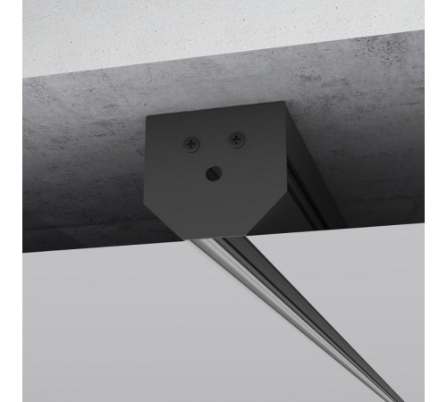 Slim Magnetic Заглушки для шинопровода в натяжной потолок 85204/00 (черный)  (2 шт.) 85206/00 a067417 Elektrostandard