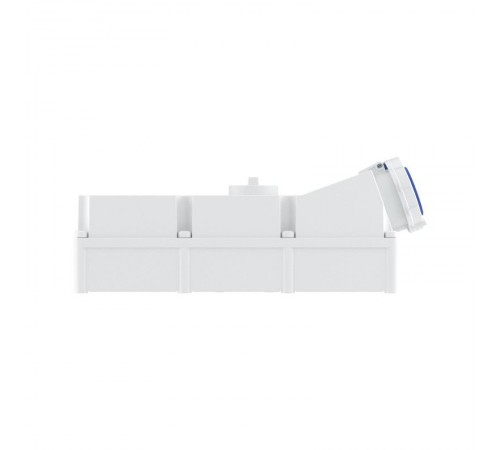 Розетка наружной уст. с мех-ой блокировкой и боковым расположением разъема IP67 125А 2P+E 230В  DIS50312583  DKC