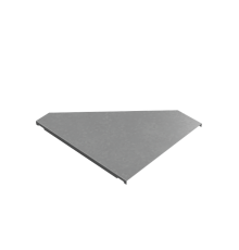 Крышка переходника левого 50-300 мм "ПЛЮС" HD  KPDplus50-300-L HD   КМ-профиль