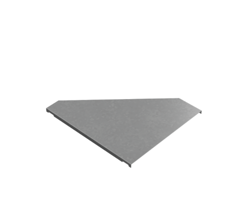 Крышка переходника левого 50-300 мм "ПЛЮС" HD  KPDplus50-300-L HD   КМ-профиль