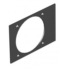 Крышка для напольного бокса Telitank для устройства CEE 110x77 мм (ПВХ,черный) (T4B P5S 9011)  7408260  OBO Bettermann