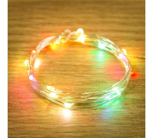 Гирлянда Роса 2 м, 20 диодов, USB, цвет RGB  315-959  NEON-NIGHT