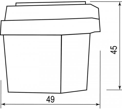 Датчик освещенности-фотоэлемент 6А белый, SEN25  22055  Feron