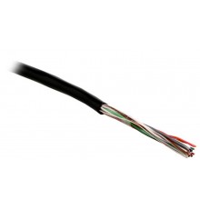 Кабель витая пара UUTP10-C3-S24-OUT-PE-BK (UTP10-C3-SOLID-OUTDOOR)неэ.U/UTP,к.3,10п(24AWG),одн(solid),вне,PE,-40°Cдо+50°C,черн.  19862  Hyperline