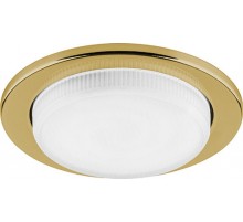 Светильник встраиваемый DL53 потолочный GX53 золотистый  28453  Feron