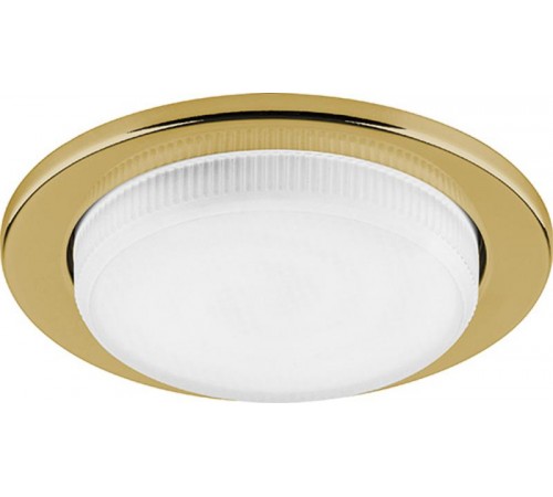 Светильник встраиваемый DL53 потолочный GX53 золотистый  28453  Feron