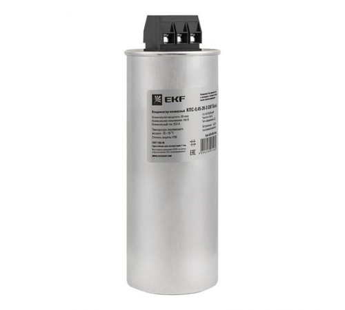 Конденсатор косинусный КПС-0,45-20-3 EKF Basic   kps-0,45-20-3-bas   EKF