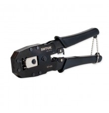 Кримпер для телефонных и компьютерных разъемов, КР-468, SHTOK  376585  КЭАЗ