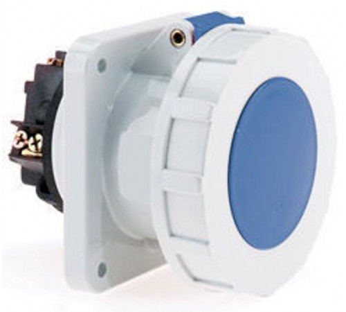 Розетка встраиваемая наклонная 32А 3Р(2P+РE) 230в 6h IP67 1278 1278 I 1278-Bals I Bals