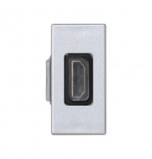 Simon Connect Плата с HDMI v.1.3 (340МГц,10.2 Гбит/сек), 1/2 К45,угл.переход., "мама-мама",, алюминий  K129B-8  Simon