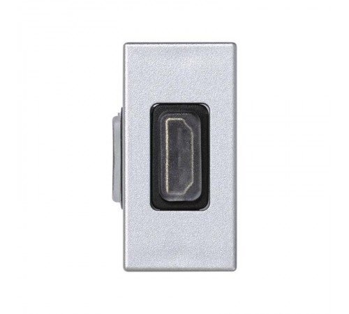 Simon Connect Плата с HDMI v.1.3 (340МГц,10.2 Гбит/сек), 1/2 К45,угл.переход., "мама-мама",, алюминий  K129B-8  Simon