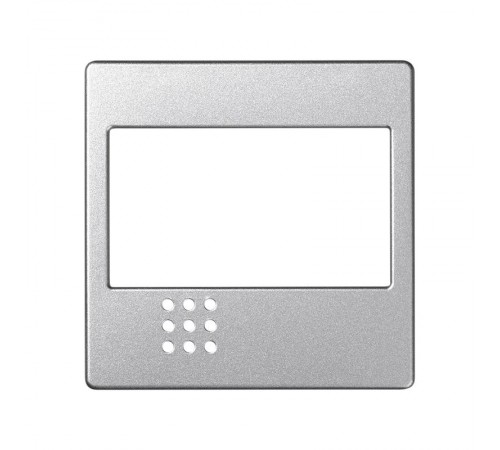 Simon 82 Накладка на ИК-приемник для управления жалюзи, S82 Detail алюминий  82080-93  Simon