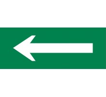 Пиктограмма "Стрелка" 240х95мм (для SAFEWAY-10)  pkal-04-01  EKF