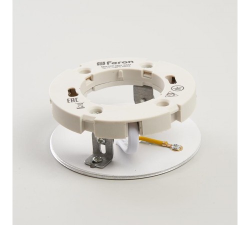 Светильник потолочный под лампу макс 12W, 230V, GX53, белый, HL360  41992  FERON