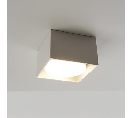 Светильник потолочный под лампу макс 12W, 230V, GX53, белый, HL360  41992  FERON