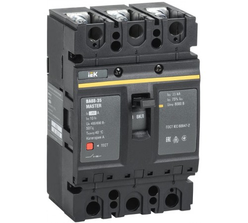 Выкл. авт. ВА88-35 3Р 160А 35кА MASTER IEK  SVA30-3-0160-02  IEK