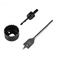 Набор для установки врезных замков, 22 мм/48 мм (перовое сверло/кольцевая пила)  KR-92-0262  Kranz