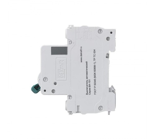 Выключатель автоматический двухполюсный ВА-101 20А C 4,5кА  11067DEK  DEKraft