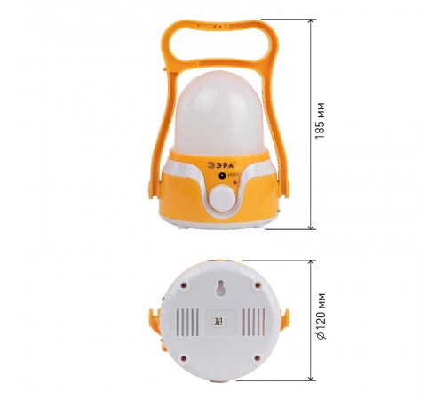 Фонарь кемпинговый светодиодный KA-801 "Гном" аккумуляторный 4Вт, 1700мАч 5V, USB, подвес + диммер  Б0054040  ЭРА