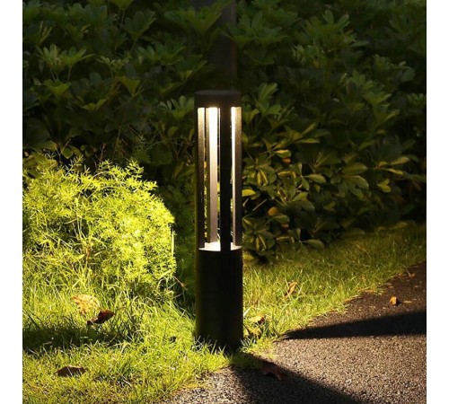 Светильник садово-парковый светодиодный, 10W, 530Lm, 4000K, черный DH301  11670  FERON