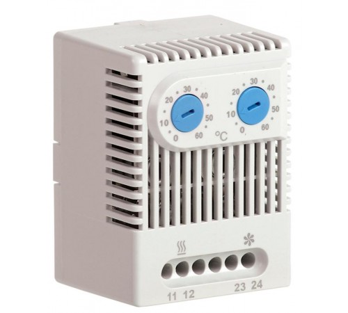 Термостат двухканальный от 0 до +60°C  NO+NO  YCE-DTNO-NO-60  IEK
