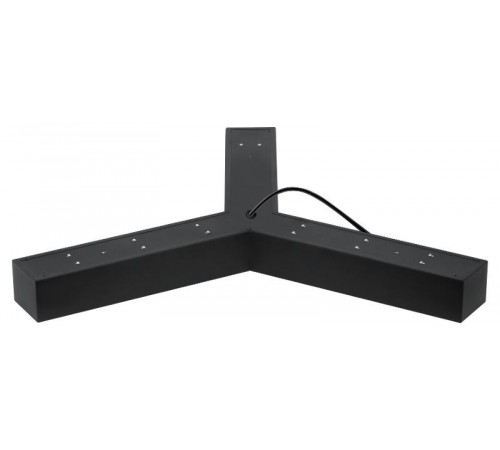 Светильник светодиодный Geometria Igrek SPO-143-B-40K-056 56Вт 4000K 3700Лм IP40 900*900*80 черный подвесной ЛТ  Б0058887  ЭРА