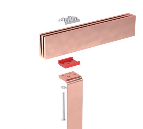 Струбцина 75 мм, 3 шины на фазу  R5BBCC375  DKC