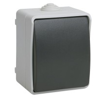 Форс Выключатель кнопочный О/У IP54 ВСк20-1-0-ФСр  EVS13-K03-10-54-DC  IEK