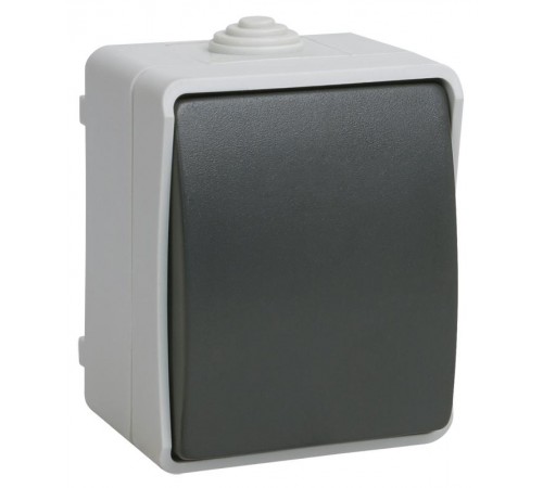 Форс Выключатель кнопочный О/У IP54 ВСк20-1-0-ФСр  EVS13-K03-10-54-DC  IEK