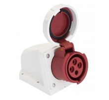 Розетка стационарная наружная 1142 3Р+РЕ 16А 380В IP67 EKF PROxima  ps-1142-16-380  EKF
