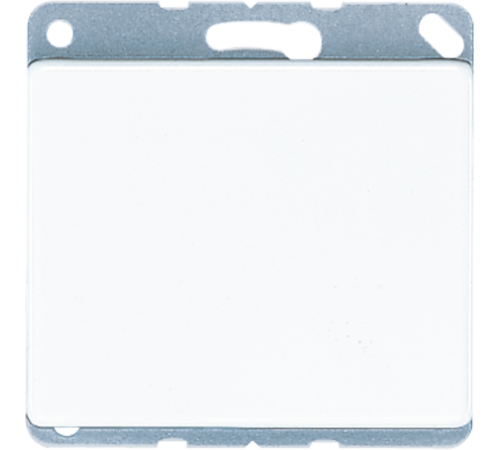 Крышка глухая с опорным кольцом; белая SL561BWW Jung