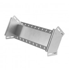 Угол вертикальный внешний 90 градусов Стандарт INOX (AISI 304) 600х100  PR16.3008  Промрукав