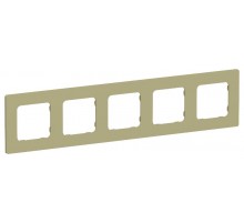 FLITE Classic Рамка 5-ая РУ-5-К-ФлО оливковый  FI-M52-32-20-K26  IEK