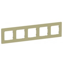 FLITE Classic Рамка 5-ая РУ-5-К-ФлО оливковый  FI-M52-32-20-K26  IEK