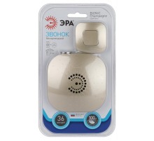 Звонок  ЭРА BIONIC Champagne беспроводной  Б0018091  ЭРА