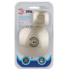 Звонок  ЭРА BIONIC Champagne беспроводной  Б0018091  ЭРА