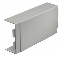 Крышка T-образной секции кабельного канала WDK 60x130 мм (ПВХ,серый) (WDK HK60130GR)  6023045  OBO Bettermann