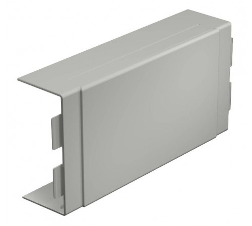 Крышка T-образной секции кабельного канала WDK 60x130 мм (ПВХ,серый) (WDK HK60130GR)  6023045  OBO Bettermann