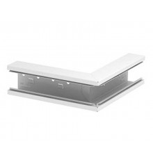 Внешний угол кабельного канала Rapid 80 нерегулируемый 70x110 мм (сталь,светло-серый) (GS-SA70110LGR)  6277012  OBO Bettermann