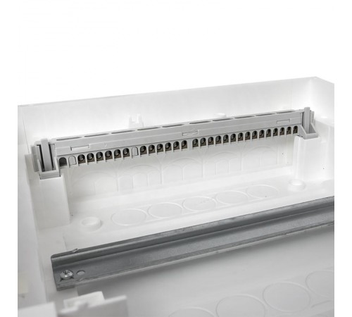 Основание силового щита "Nova" (с din-рейками) 12 модулей IP41 PROxima  nv-pbase-12  EKF