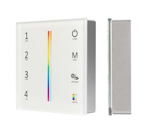 Панель Sens SMART-P55-MULTI White (3V, 4 зоны, 2.4G)  028309  Arlight